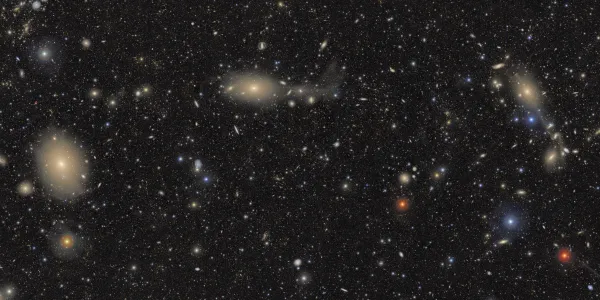 The cosmic treasure chest, depicting millions of stars and galaxies.