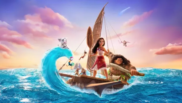 Promotional poster for the film Moana