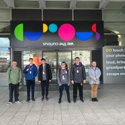 A group of work experience students from Weston College Supported Employment courses. 