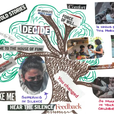 "I feel a bit silly on my own"