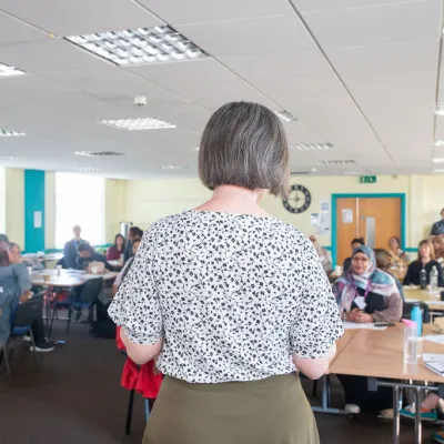 Guest speaker Nikki Cotterill 